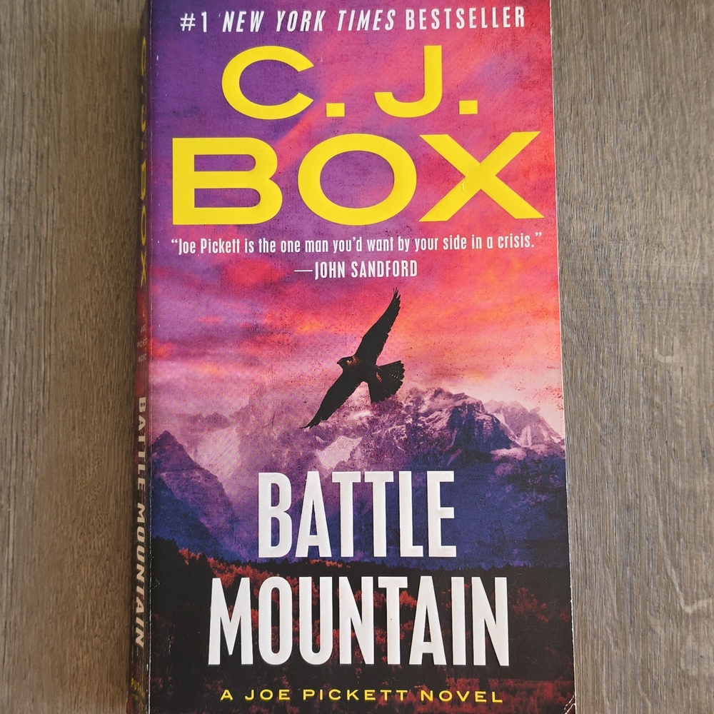 C.J. Box 'Battle Mountain' Book